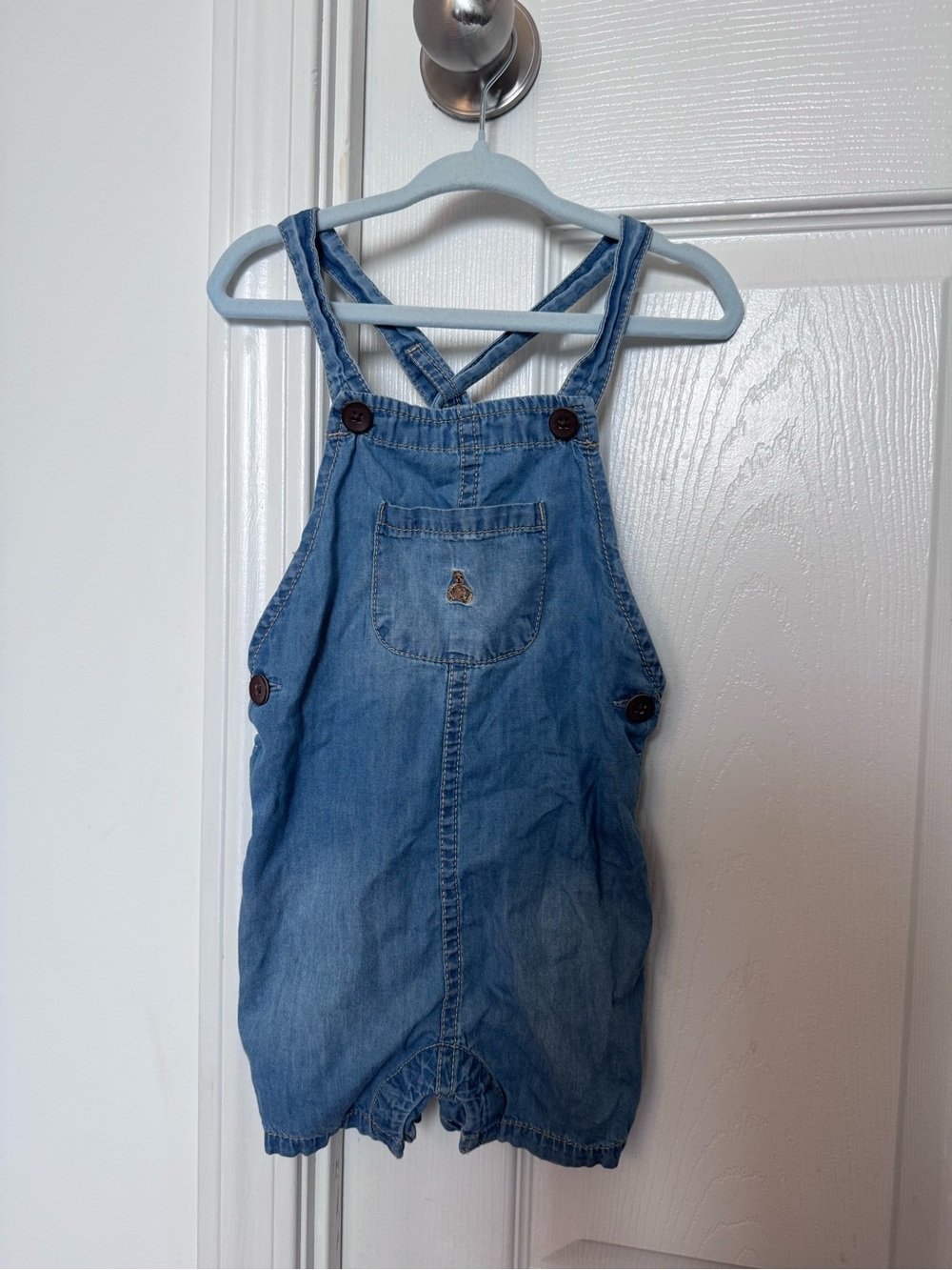 Baby Gap denim overalls 24m